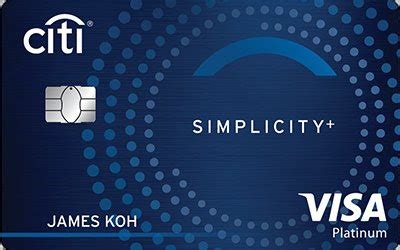 Citi Simplicity+ Card .